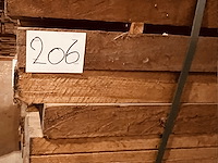 16,6 m² afrormosia brut ovendroog - afbeelding 2 van  5