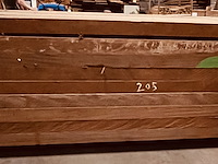 16,6 m² afrormosia brut ovendroog - afbeelding 5 van  5