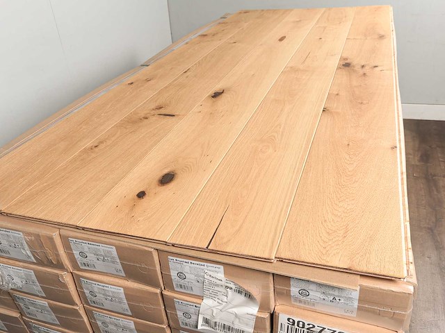 166 m2 parket eiken xl mutliplank - 2200 x 180 x 14 mm - afbeelding 3 van  4