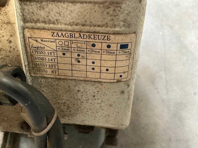 16750 metalen horizontale bandzaagmachine - afbeelding 6 van  8