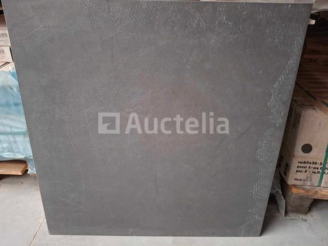 16m² tlk antracite 80x80 gerectificeerd, leisteeneffect, nieuw verpakt - afbeelding 1 van  1