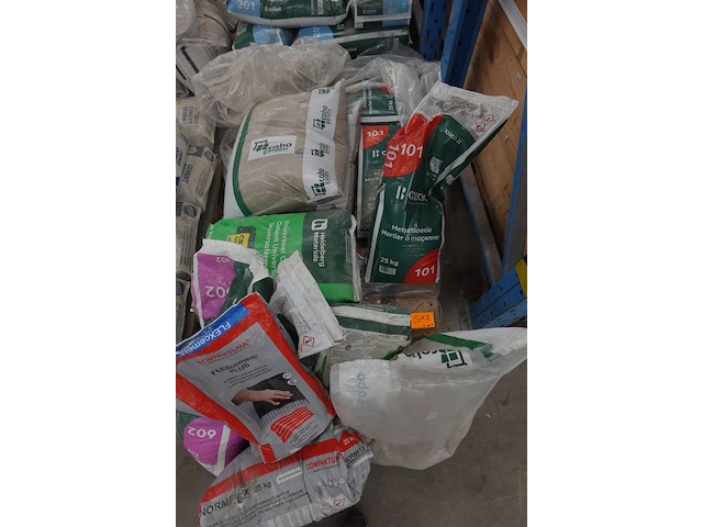 16x 25kg stabilisé coeck + rest cement/zand/mestelspecie - afbeelding 1 van  4