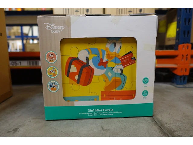 16x 3in1 mini puzzle disney - afbeelding 1 van  3