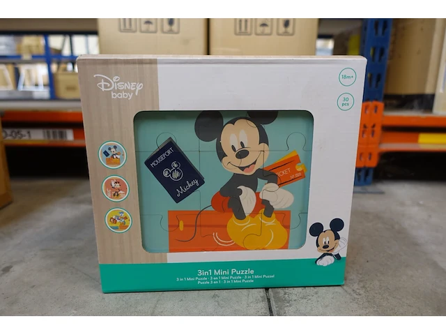 16x 3in1 mini puzzle disney - afbeelding 3 van  3