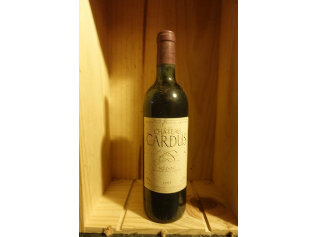 16x 75cl chateau cardus 1995 - afbeelding 1 van  3