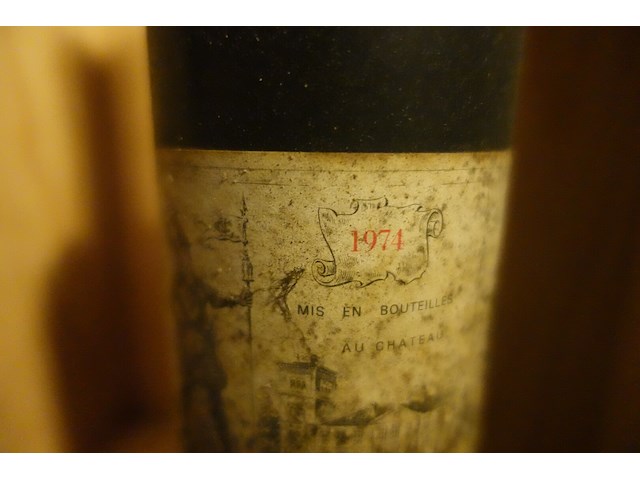 16x 75cl chateau lagrange 1974 - afbeelding 3 van  6