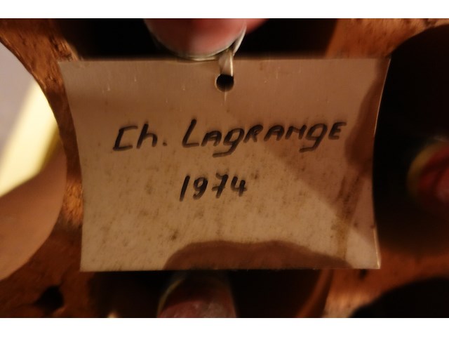 16x 75cl chateau lagrange 1974 - afbeelding 6 van  6