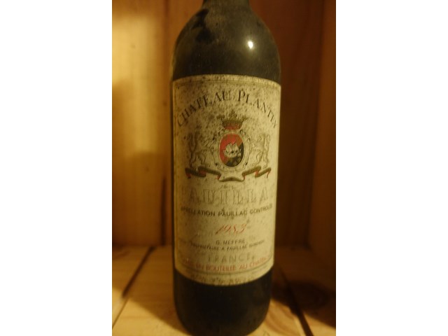 16x 75cl chateau plantey 1983 - afbeelding 2 van  5
