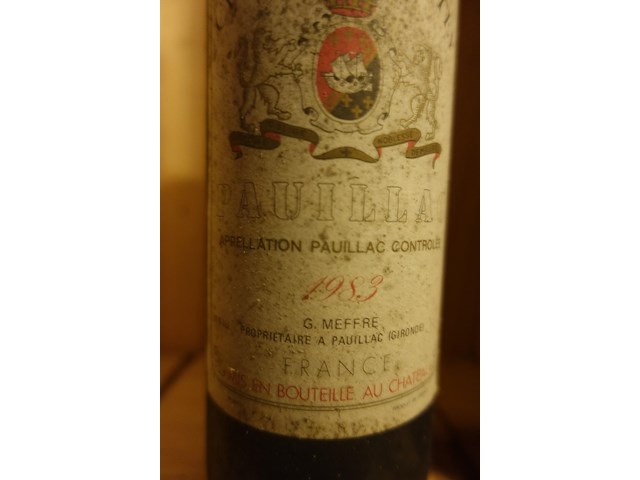 16x 75cl chateau plantey 1983 - afbeelding 3 van  5