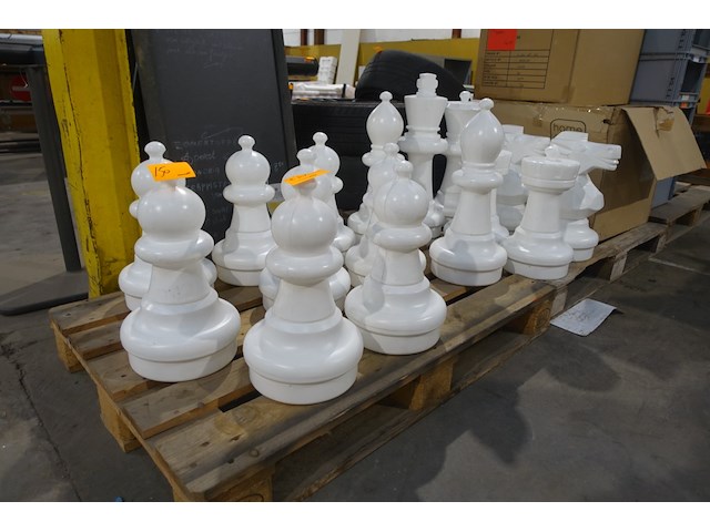 16x decoratieve schaakstukken - afbeelding 2 van  2