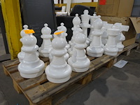 16x decoratieve schaakstukken - afbeelding 2 van  2