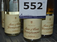 16x fles eau-de-vie, trimbach, marc d'alsace gewurztraminer - afbeelding 2 van  3