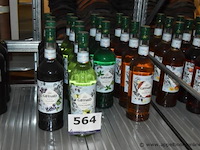 16x fles siroop, giffard, wo. cassis, concombre, basilic, vanille, 1l - afbeelding 1 van  3