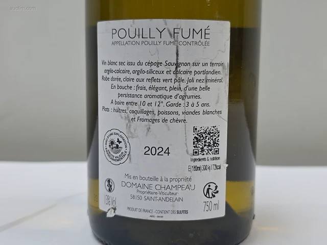 (16x) fles(sen) domaine champeau 75 - afbeelding 5 van  5