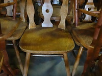 16x houten stoel - afbeelding 3 van  4