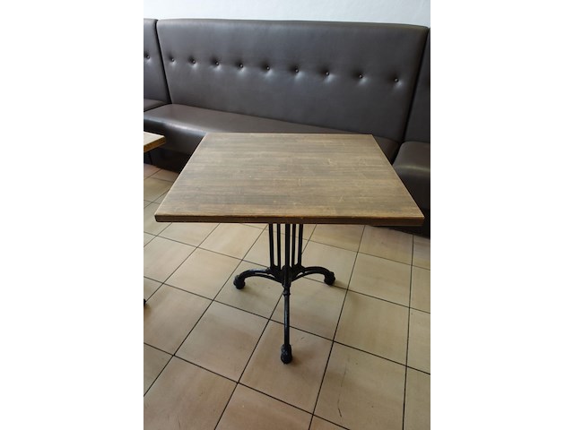 16x houten tafel - afbeelding 1 van  5