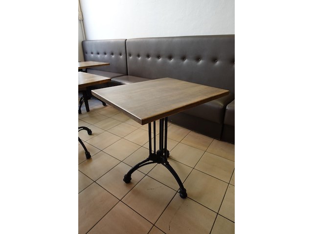 16x houten tafel - afbeelding 4 van  5