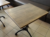 16x houten tafel - afbeelding 5 van  5