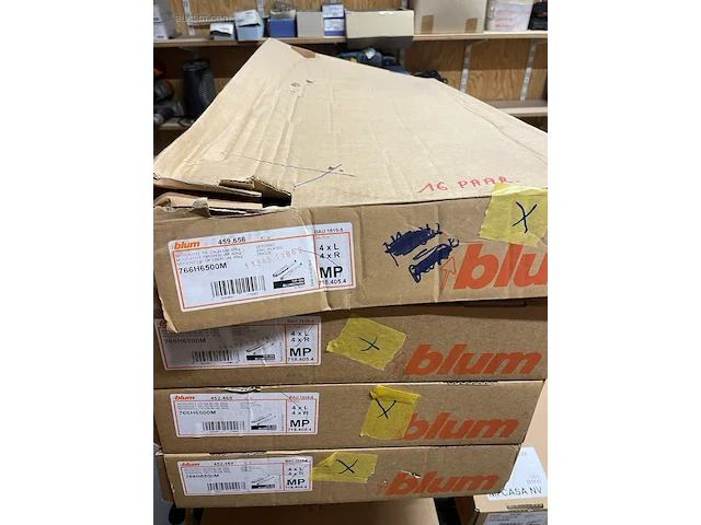 (16x) ladengeleiders blum 766h6500m - afbeelding 4 van  4