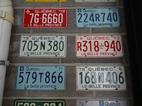 16x metalen amerikaanse nummerplaat - afbeelding 3 van  4