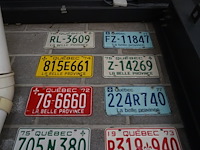 16x metalen amerikaanse nummerplaat - afbeelding 4 van  4