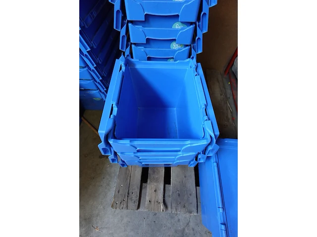 16x stapelbarte kunststof box auer packaging - afbeelding 6 van  6