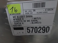 16x toiletpot saval & toiletbril allibert - afbeelding 7 van  7