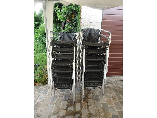 16x tuinstoel - afbeelding 1 van  3