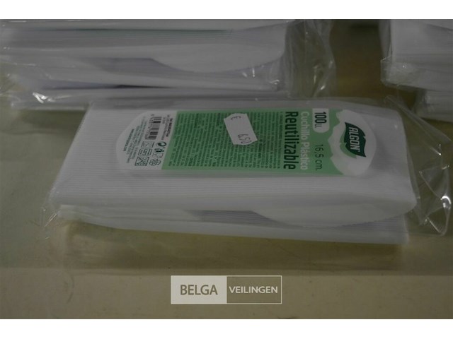 16x100st plastieken messen - afbeelding 3 van  3