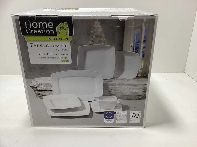 17-delig tafelservies - afbeelding 1 van  4