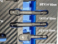 17 delige kracht adadpterset met kogelgewricht - afbeelding 6 van  9