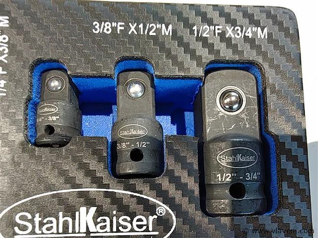 17 delige kracht adadpterset met kogelgewricht - afbeelding 5 van  9