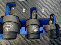 17 delige kracht adadpterset met kogelgewricht - afbeelding 8 van  9