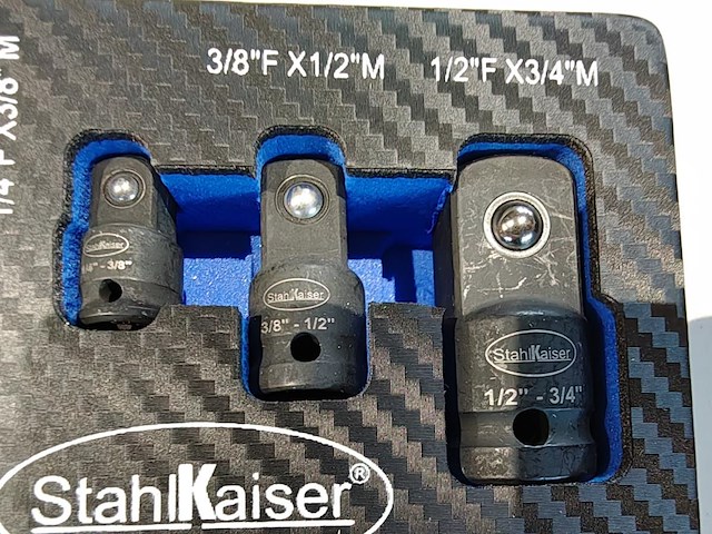 17 delige kracht adadpterset met kogelgewricht - afbeelding 5 van  9