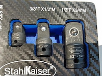 17 delige kracht adadpterset met kogelgewricht - afbeelding 5 van  9