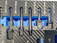 17 delige kracht adadpterset met kogelgewricht - afbeelding 6 van  9