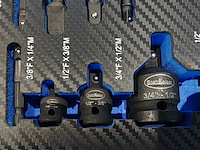 17 delige kracht adadpterset met kogelgewricht - afbeelding 7 van  9