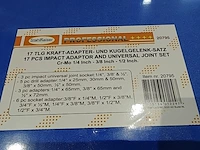 17 delige kracht adadpterset met kogelgewricht - afbeelding 9 van  9