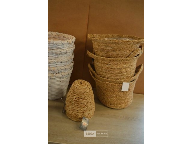 17 div rieten korfjes - afbeelding 3 van  4