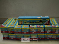 17 doosjes diepvrieszakjes 3l 25x30cm - afbeelding 1 van  3
