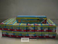 17 doosjes diepvrieszakjes 3l 25x30cm - afbeelding 1 van  3