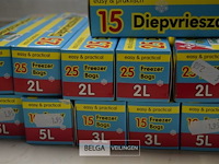 17 doosjes diepvrieszakjes 3l 25x30cm - afbeelding 3 van  3