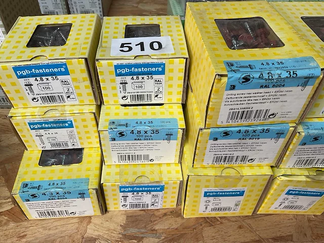 17 dozen dakplaatschroeven - afbeelding 3 van  7