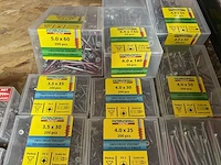 17 dozen houtschroeven met bits - afbeelding 4 van  6