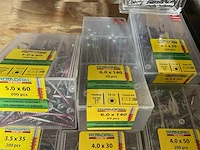 17 dozen houtschroeven met bits - afbeelding 5 van  6