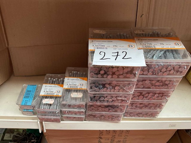 17 dozen staal nagels - afbeelding 1 van  4