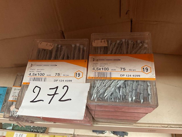 17 dozen staal nagels - afbeelding 3 van  4