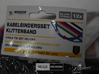 ±17 klittenband kabelbinderset - afbeelding 3 van  7