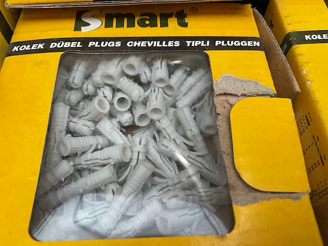 17 x dozen pluggen; cellenbetonnagel met kraag; metalen kozijnpluggen - afbeelding 7 van  10
