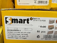 17 x dozen pluggen; cellenbetonnagel met kraag; metalen kozijnpluggen - afbeelding 8 van  10